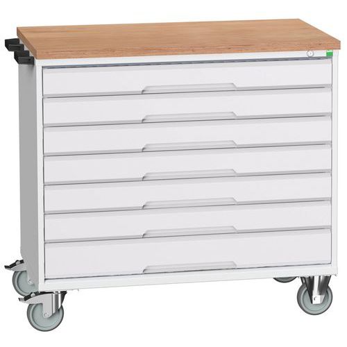 Bott Verso Multi Drawer Mobile Tool Storage Cabinet 980x1050x600mm