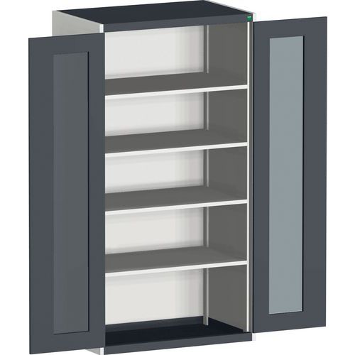 Bott Cubio Metal Cabinet With Vision Doors 2000x1050mm