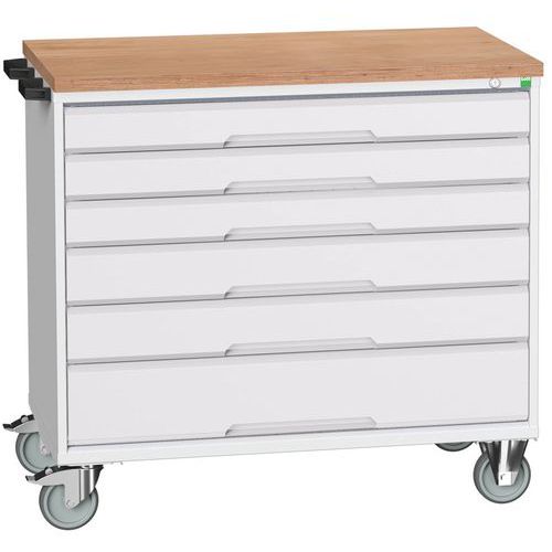 Bott Verso Multi Drawer Mobile Tool Storage Cabinet 980x1050x600mm