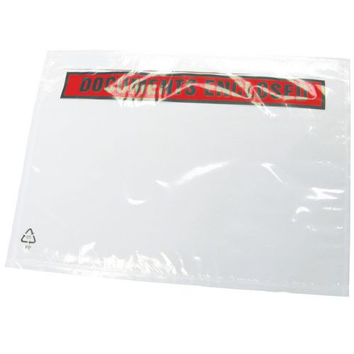 A4-A7 Sized Wallet - Pack of 1000 - Document Enclosed - Secure