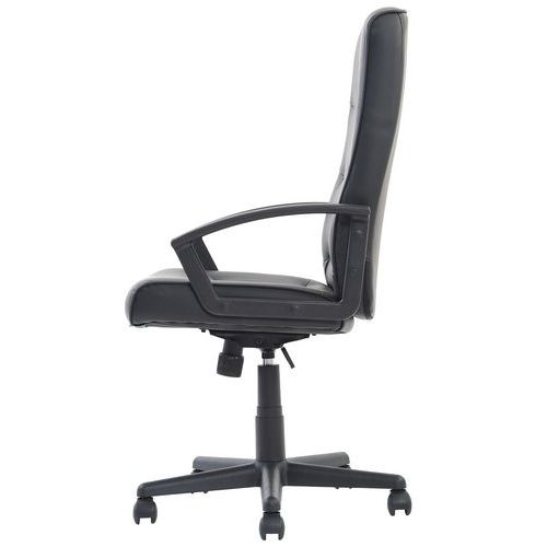 Severn High Back Leather Office Chair