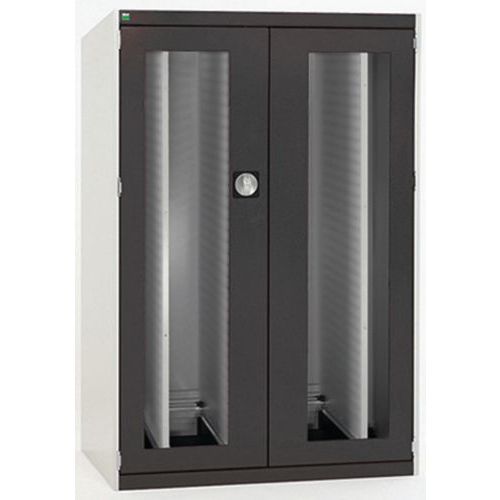 Bott Cubio Vision Door And 4 Louvre Sliding Panels Cabinet WxD 1050x650mm