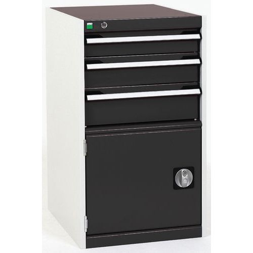 Bott Cubio Heavy Duty Metal Combination Tool Storage Cabinet WxD 525x650mm