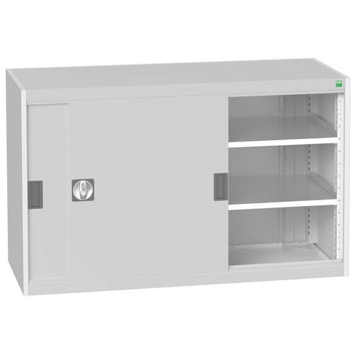 Bott Cubio Sliding Door Metal Storage Cabinet HxW 800x1300mm