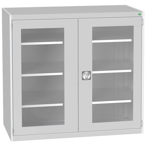 Bott Cubio Metal Cabinet With Vision Doors 1200x1300mm