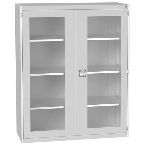 Bott Cubio Metal Cabinet With Vision Doors 1600x1300mm