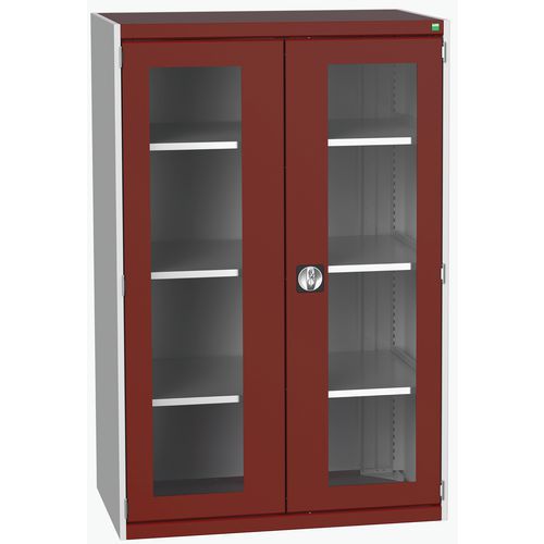 Bott Cubio Metal Cabinet With Vision Doors 1600x1050mm