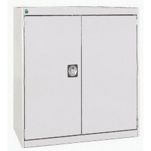 Bott Cubio Heavy Duty Cabinet With 2 Perfo Storage Doors WxD 800x650mm