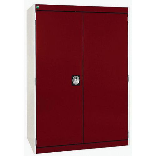 Bott Cubio Heavy Duty Cabinet With 2 Perfo Storage Doors WxD 800x650mm