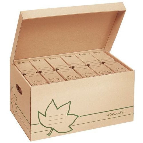 Nature Line archiving box + 6 archive boxes of an 8 cm spine - Fast