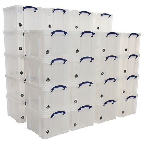 35L Really Useful Storage Plastic Boxes - Pallet Buy of 36 Units
