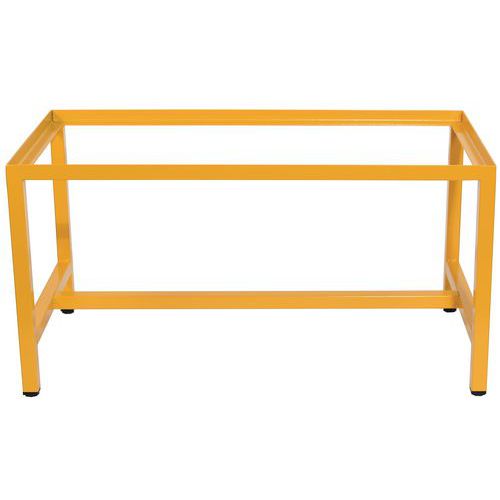 Yellow Support Stand for Flammable COSHH Cabinets - 915x459mm