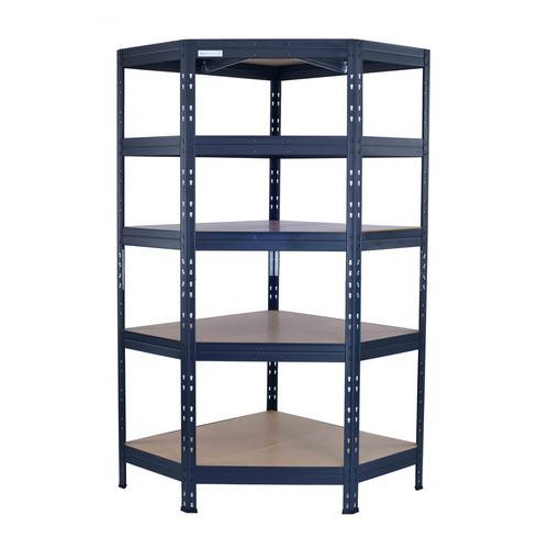 Rapid 3 Pro Corner Shelving Bay - 1800h with 5 Shelves