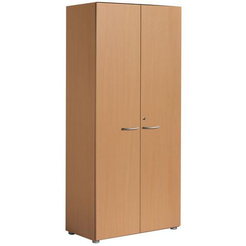 Cabinet with hinged doors - Beech - Manutan Calie