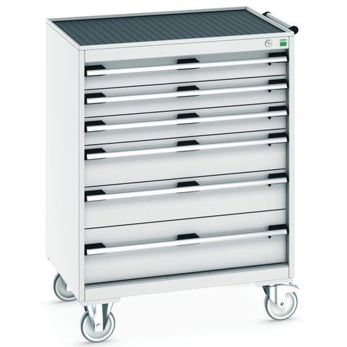 Bott Cubio Multi Drawer Mobile Tool Storage Cabinet 1090x800x650mm