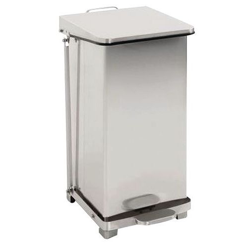 Industrial Food Waste Pedal Bin - 45 Or 90-Litre - Manutan UK Industrial Food Waste Pedal Bin - 45 Or 90-Litre - Manutan UK