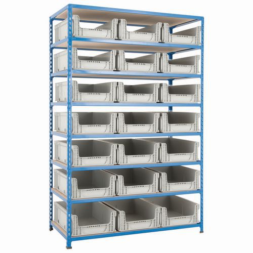 Rapid 2 (1800h x 1280w)with 21 Open Fronted Euro Containers