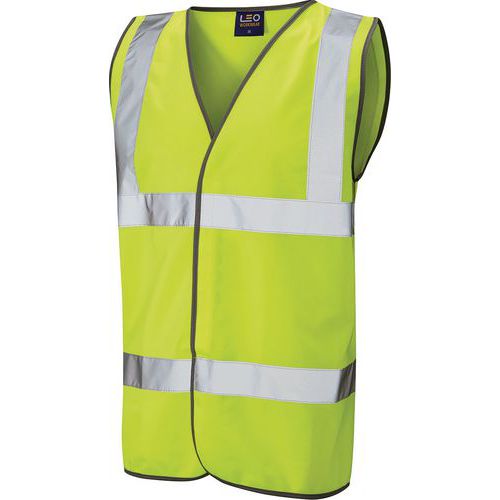 Hi Vis Waistcoat Yellow for Safety and Visibility