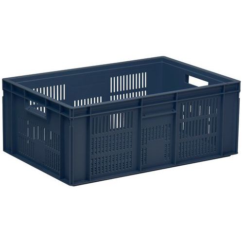 Euro Stacking Container - Ventilated Sides & Base - Manutan UK Euro Stacking Container - Ventilated Sides & Base - Manutan UK