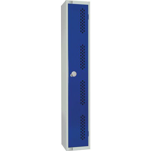 Gym/Staff Lockers, Material: Steel, Support: On a base, Number of boxes: 1, Number of doors: 1