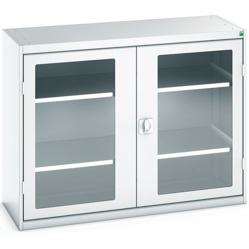 Bott Verso Vision Door Metal Storage Cupboard WxD 1300x550mm