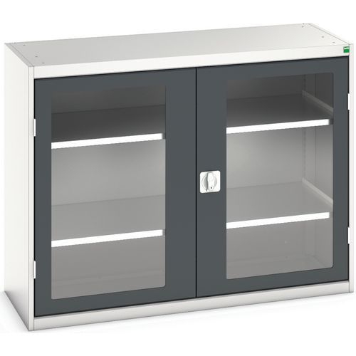 Bott Verso Vision Door Metal Storage Cupboard WxD 1300x550mm