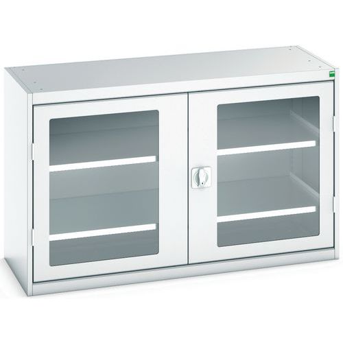Bott Verso Vision Door Metal Storage Cupboard WxD 1300x550mm