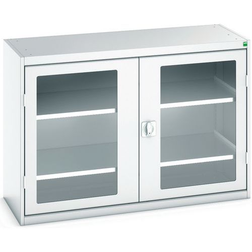 Bott Verso Vision Door Metal Storage Cupboard WxD 1300x550mm
