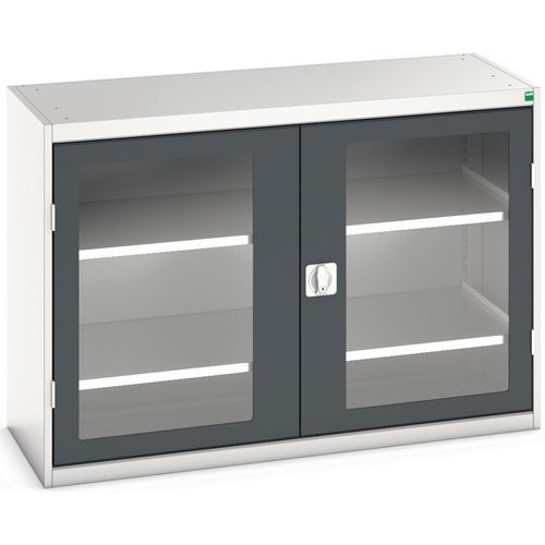Bott Verso Vision Door Metal Storage Cupboard WxD 1300x550mm