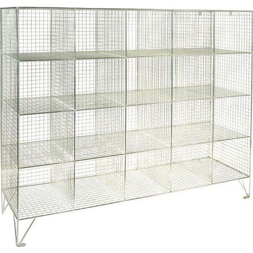 Wire Mesh Baskets - 12-40 Open Storage Boxes - Cubed Partitions