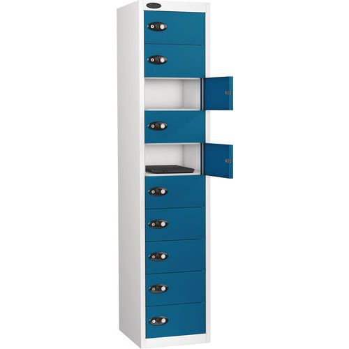 Mobile Phone/Tablet Storage Lockers - 15 Metal Cabinets - Probe