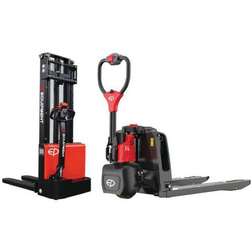 Electric Pallet Stacker & Electric Pallet Truck Workplace Bundle - EP