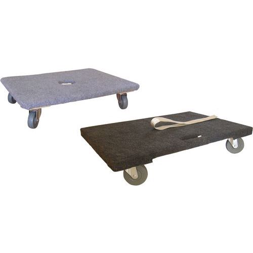Wheeled Padded Wooden Dollies 200kg UDL - Industrial & Commercial Use