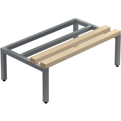 Rapid Racking Bench Accessory Changing Room Bench And Locker Seat/Stand - Rapid Racking