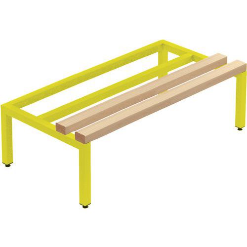 Rapid Racking Bench Accessory Changing Room Bench And Locker Seat/Stand - Rapid Racking