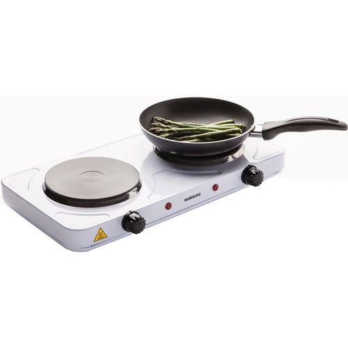 Portable Electric Twin Tabletop Hob - 31x235x460mm Portable Electric Twin Tabletop Hob - 31x235x460mm