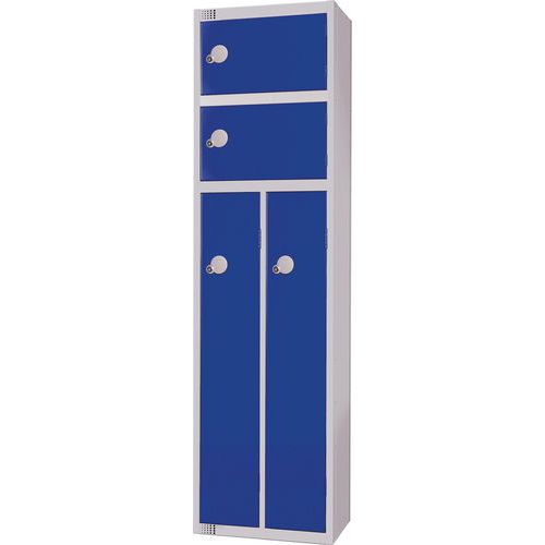 Metal Storage Lockers - 2 Person - Antibacterial Coating - Elite