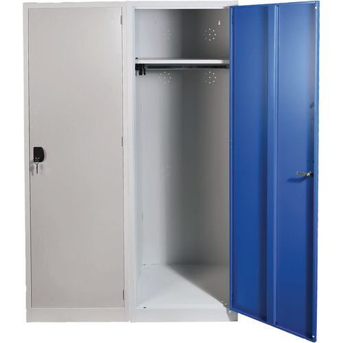 Clean & Dirty Locker - Wide Metal Single Cabinet - 3 Year Guarantee