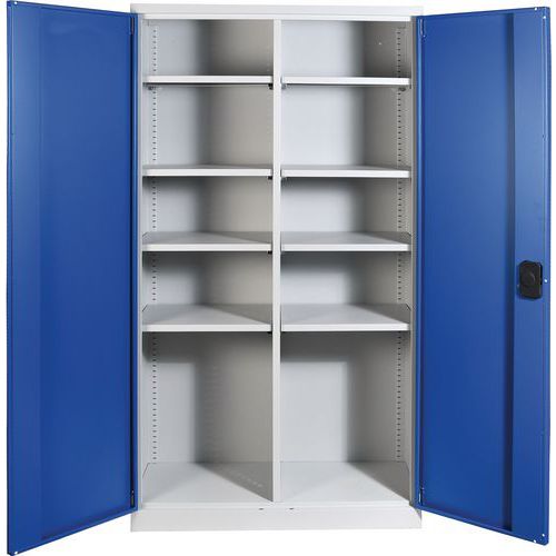 Heavy Duty Lockable Compartment Cupboards - 1950x450mm