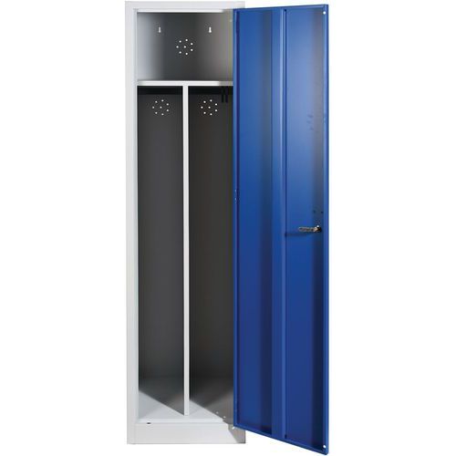 Clean & Dirty Locker - Deep Metal Cabinet - Workwear Lockers
