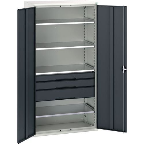 Bott Verso Multi Drawer/Shelves Kitted Metal Cabinet HxW 2000x1050mm