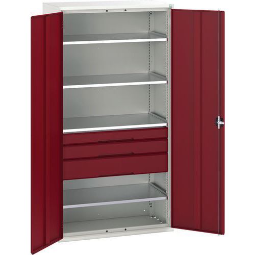 Bott Verso Multi Drawer/Shelves Kitted Metal Cabinet HxW 2000x1050mm