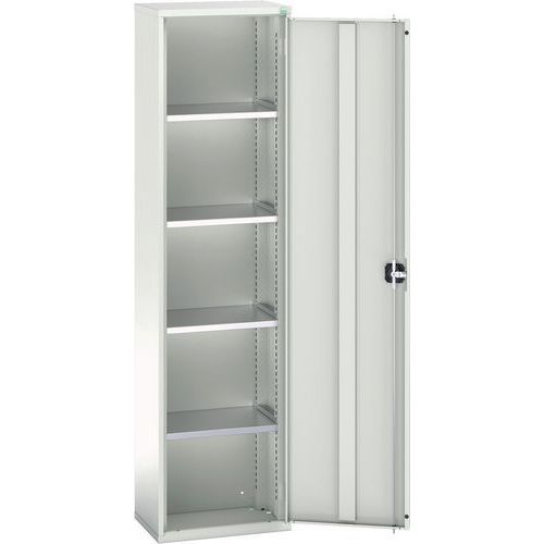 Bott Verso 4 Shelf Metal Storage Cupboard HxWxD 2000x525x350mm Bott Verso 4 Shelf Metal Storage Cupboard HxWxD 2000x525x350mm