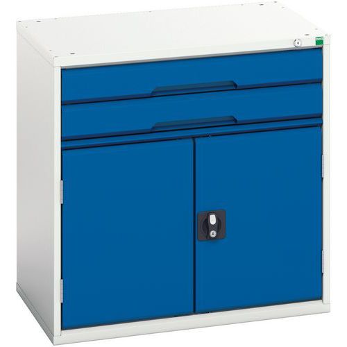 Bott Verso Combi Cabinet 1 Shelf And 2 Drawers HxWxD 800x800x550mm