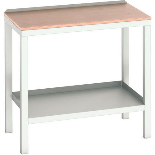 Bott Verso Heavy Duty Workbench With Wood Worktop Top HxWxD 930x1000x600mm Bott Verso Heavy Duty Workbench With Wood Worktop Top HxWxD 930x1000x600mm