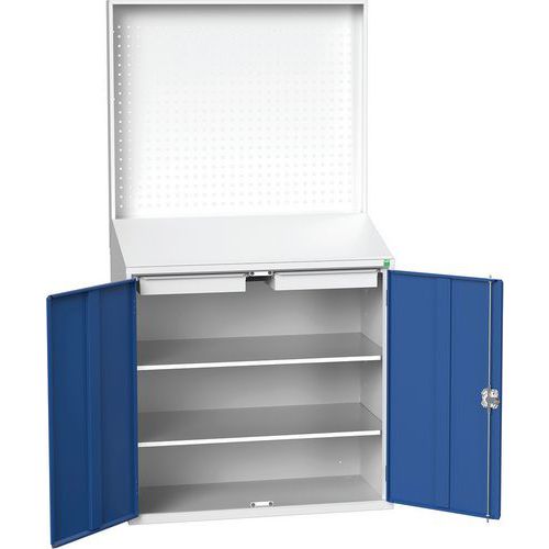 Bott Verso Document Station with Perforated Panel- 2000x1050x550mm