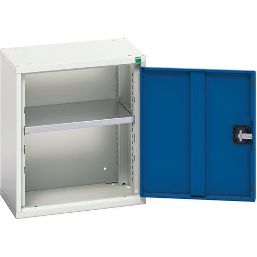 Bott Verso 1 Shelf Wall Mounted Metal Cabinet HxW 600x525mm - Secure