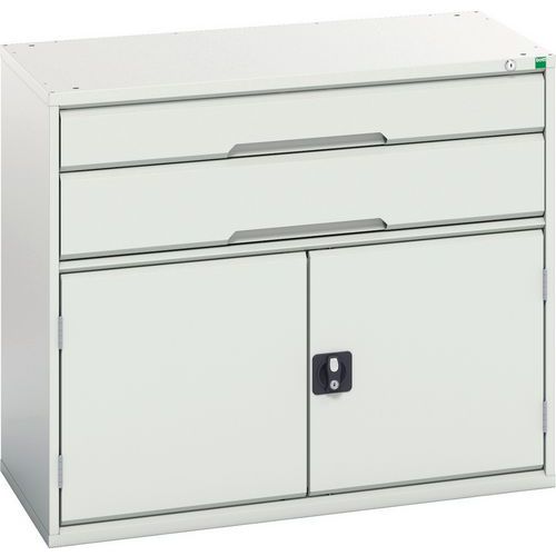 Bott Verso 1 Shelf 2 Multi-Drawer Combined Tool Cabinet 900x1050mm
