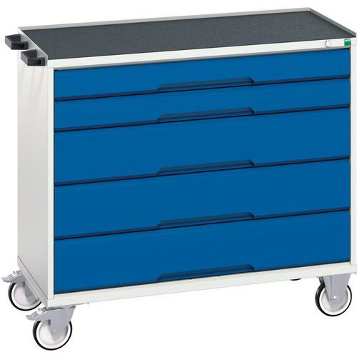 Bott Verso Multi Drawer Mobile Tool Storage Cabinet 965x1050x550mm