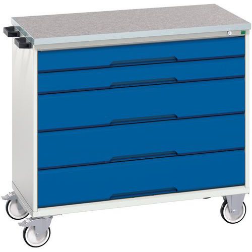Bott Verso Multi Drawer Mobile Tool Storage Cabinet 980x1050x600mm